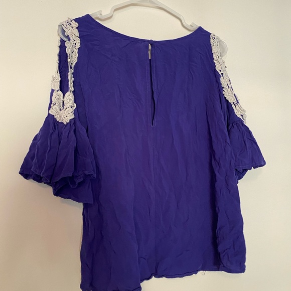 Royal blue top - Picture 2 of 3